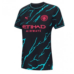 Maillot de foot Manchester City Troisième Femmes 2023-24 Manches Courte